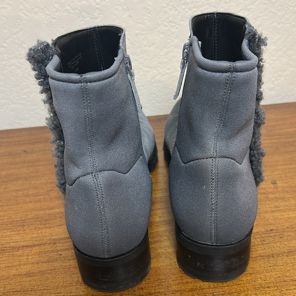 Talbots Tish Stretch Suede Ankle Boot Gray size 10 - Picture 5 of 15